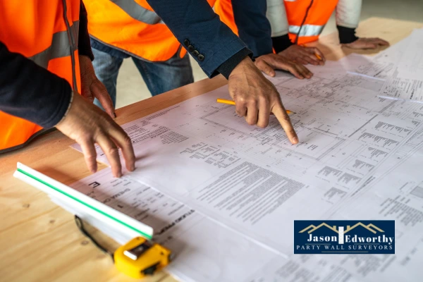 See if you need a party wall agreement for building along boundary line Romsey