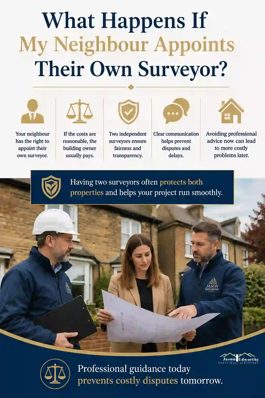 What Happens If My Neighbour Appoints Their Own Surveyor Romsey?
