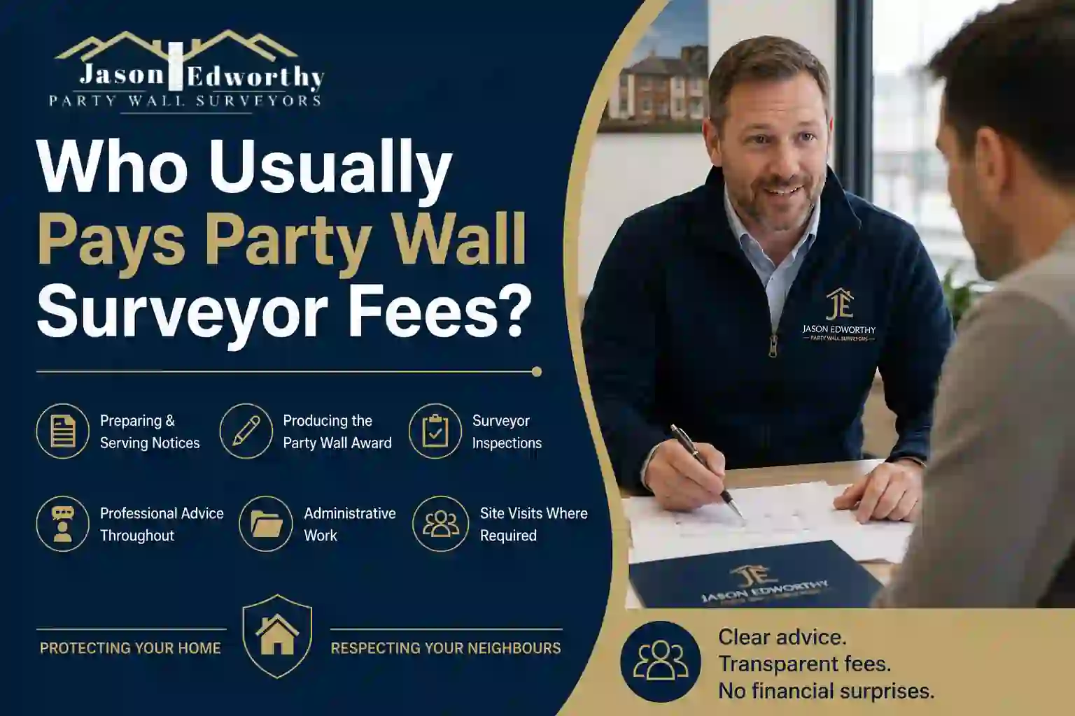 Who Usually Pays Party Wall Surveyor Fees Romsey?